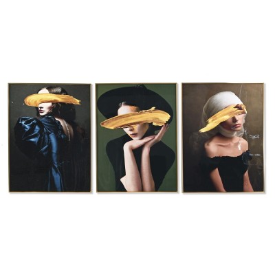 Glezna DKD Home Decor Dāma...