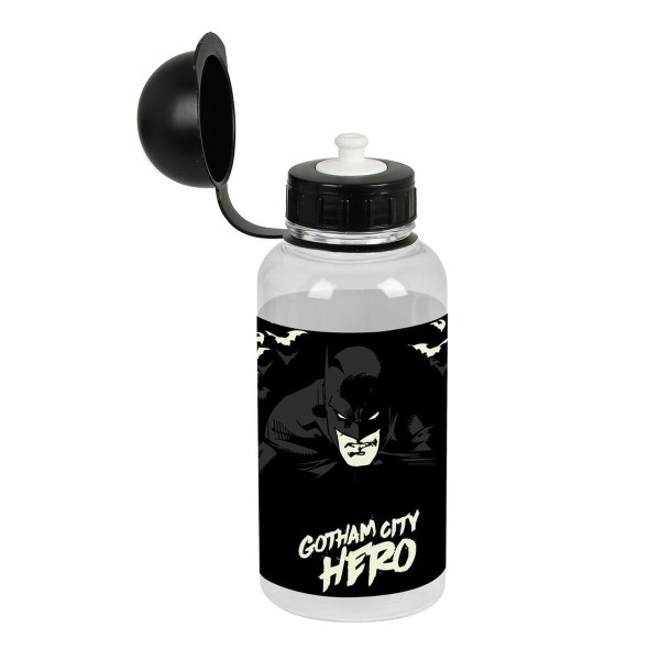 Vandens butelis Batman Hero Juoda PVC 500 ml