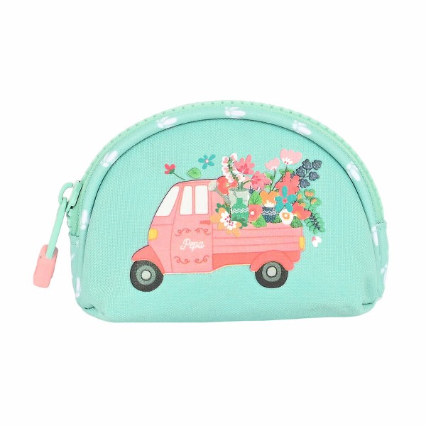 Piniginė Glow Lab Pepa Žalia 9.5 x 7 x 3 cm