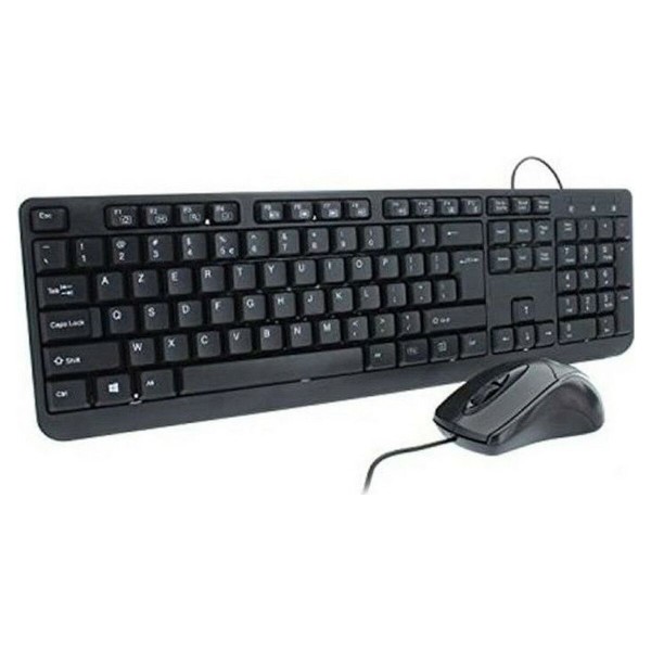 Klaviatuur ja Hiir Mobility Lab ML309415 AZERTY Must