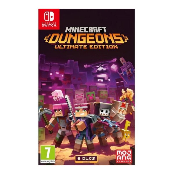 Видеоигра для Switch Mojang Minecraft Dungeons: Ultimate Edition