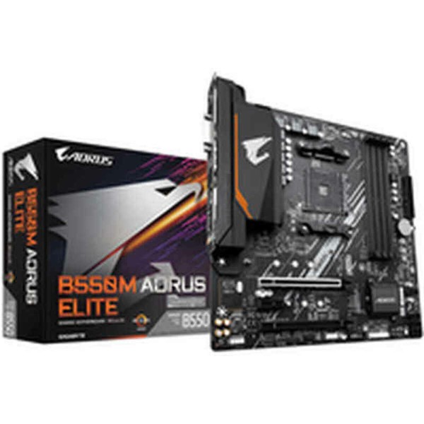 Pagrindinė plokštė Gigabyte B550M AORUS ELITE mATX AM4 AMD AM4 AMD AMD B550