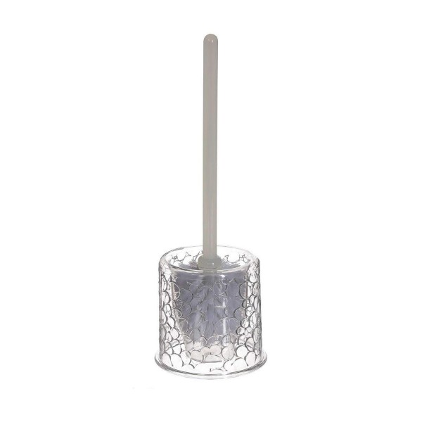 Toilet Brush 5five Galet Transparent Plastic