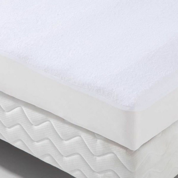 Mattress protector Poyet Motte White 120 x 190 cm