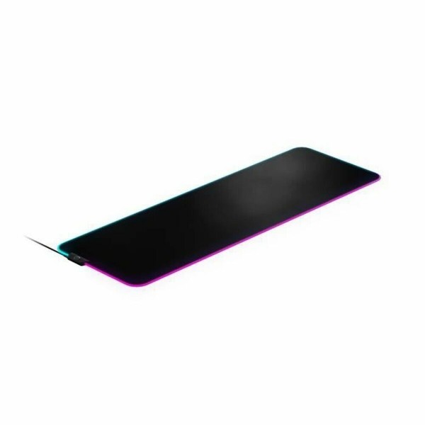 Hiirepadi SteelSeries QcK Prism Cloth XL Mängimine Must 90 x 30 cm LED RGB Mitmevärviline