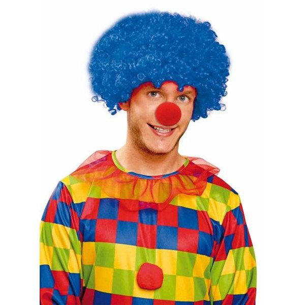 Парик с вьющимися волосами My Other Me Синий Паяц