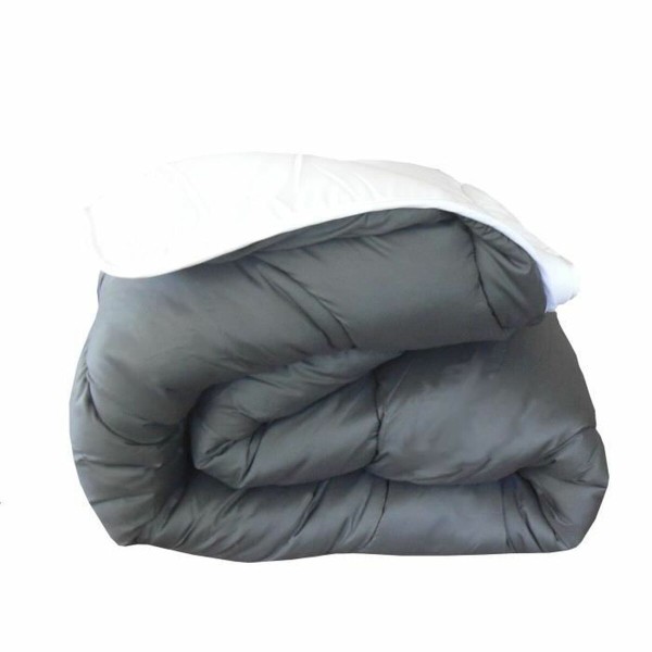 Untuvapeite Abeil Valkoinen Harmaa Valkoinen/Harmaa 350 g/m² 140 x 200 cm