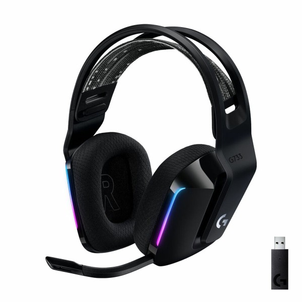 Žaidimų ausinės su mikrofonu Logitech G733 Lightspeed Headset