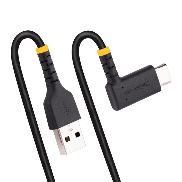 Кабель USB A — USB C Startech R2ACR-15C Чёрный