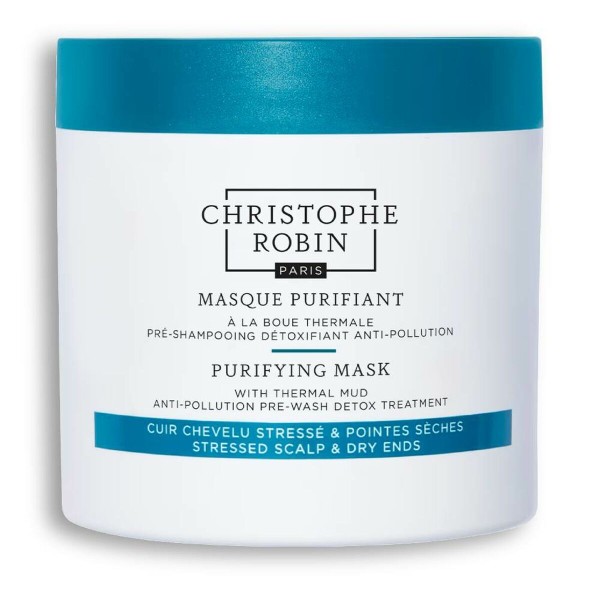 Juuksemask Christophe Robin Purifying Mud 250 ml