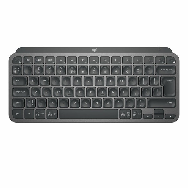Klaviatuur Logitech MX Keys Mini Prantsuse Tumehall AZERTY