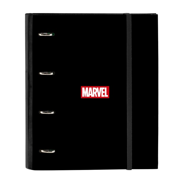 Rengaskansio Marvel Musta (27 x 32 x 3.5 cm)