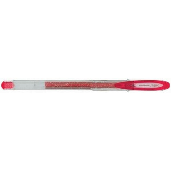 Šķidrās tintes pildspalva Uni-Ball Sparkling UM-120SP Sarkans 0,5 mm (12 Daudzums)