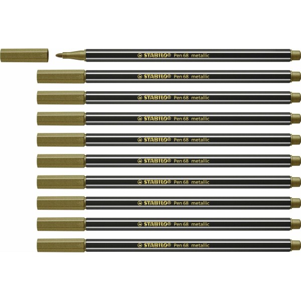 Fetras Stabilo Pen 68 metallic (10 Dalys)