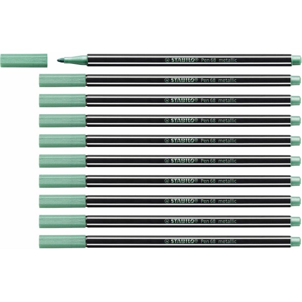 Фетр Stabilo Pen 68 metallic (10 Предметы)