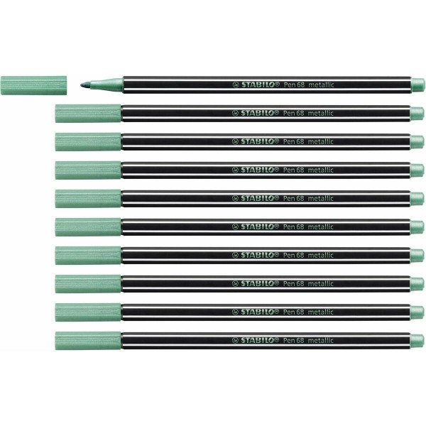 Marķieris Stabilo Pen 68 metallic (10 Daudzums)