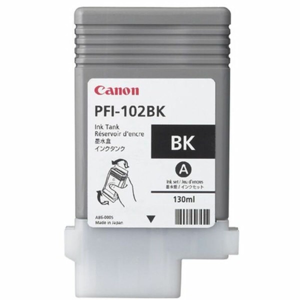 Оригинальный тонер Canon PFI-102BK Чёрный