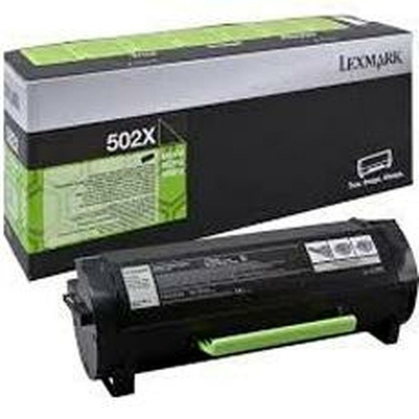 Toneris Lexmark 502X R Melns