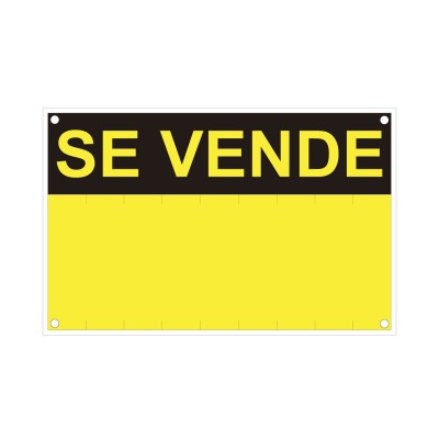 Sign Normaluz Se Vende PVC...