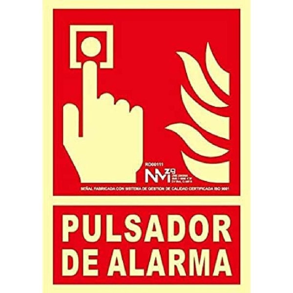 Märk Normaluz No utilizar en caso de incendio PVC