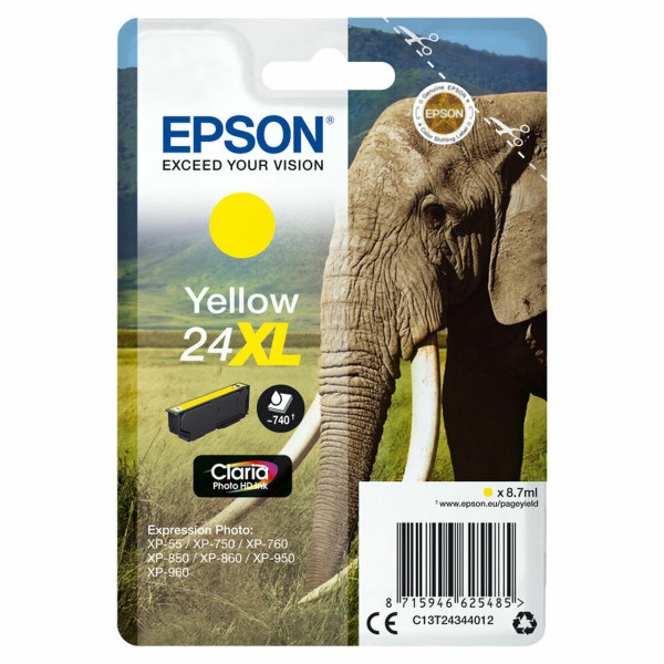 Original Ink Cartridge Epson 8,7 ml-10 ml Yellow