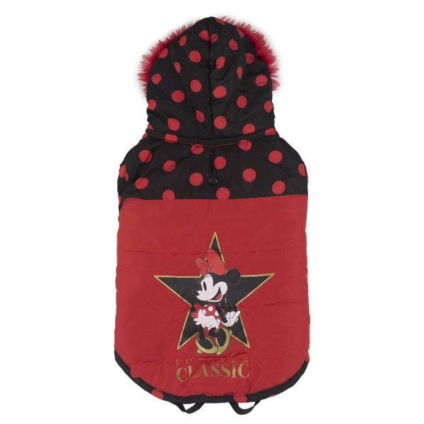 Suņa mētelis Minnie Mouse Melns Sarkans M