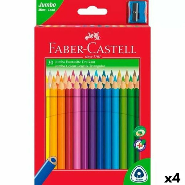 Värikynät Faber-Castell Monivärinen 4 Kappaletta