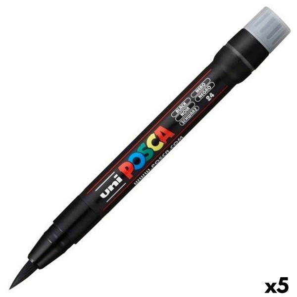 Marķieris POSCA PCF-350 Melns (5 gb.)