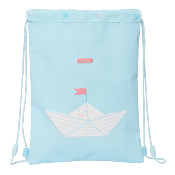 Backpack with Strings Safta Ship Blue (26 x 34 x 1 cm)