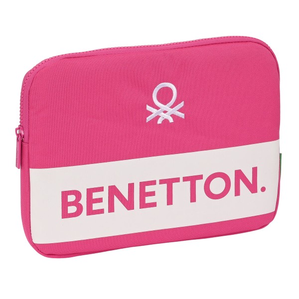 Sülearvuti Kaaned Benetton Raspberry Fuksiaroosa (31 x 23 x 2 cm)