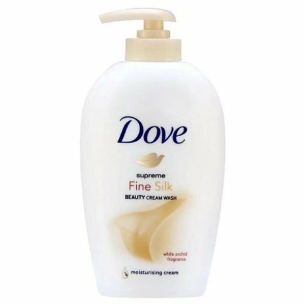 Skystas muilas su dozatoriumi Dove Fine Silk 250 ml