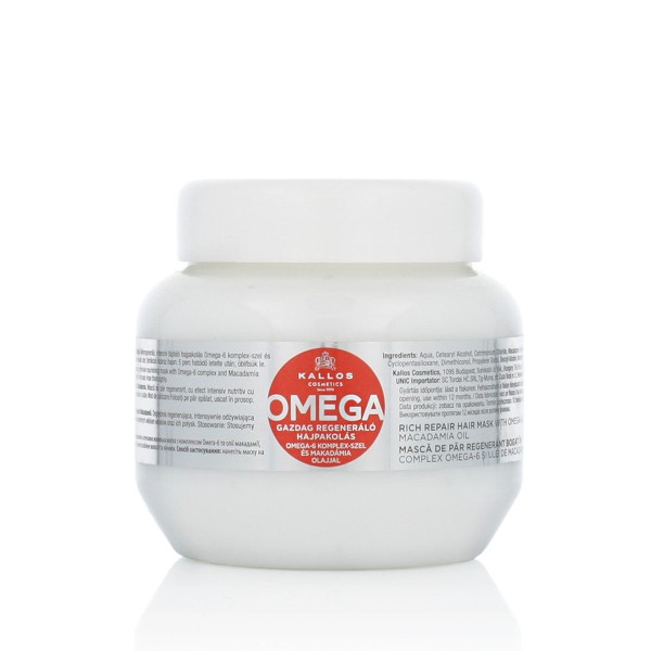 Taastav juuksemask Kallos Cosmetics Omega 275 ml