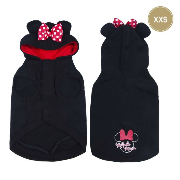 Suņa sporta krekls Minnie Mouse Melns XXS