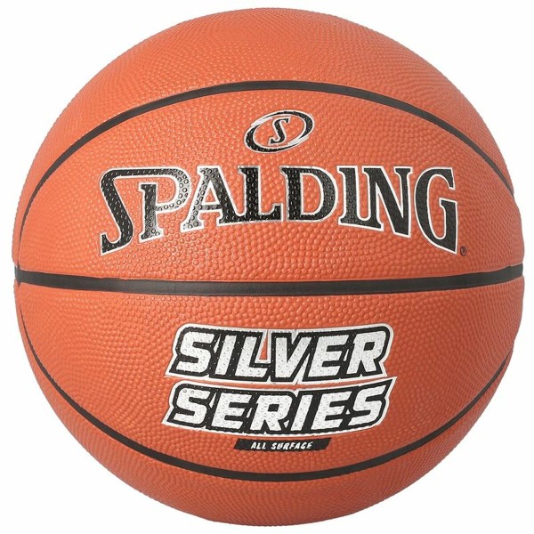 Basketball Ball Silver Series Spalding Silver Series Orange 7 Synthetic