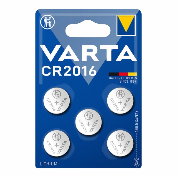 Litiumnappiparistot Varta 6016101415 CR2016 3 V (5 osaa)