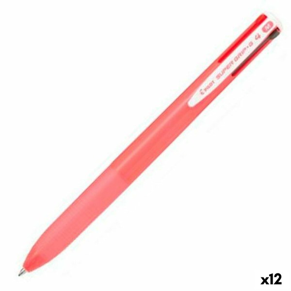 Pildspalva Pilot Supergrip G4 Gaiši Rozā 0,4 mm (12 gb.)