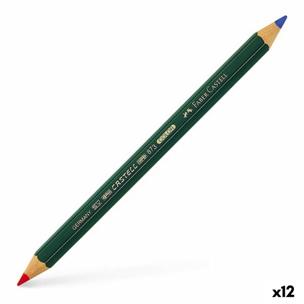 Карандаш Faber-Castell 873 Color Синий Красный (12 штук)