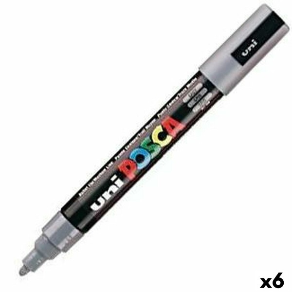 Fetras POSCA PC-5M Pilka