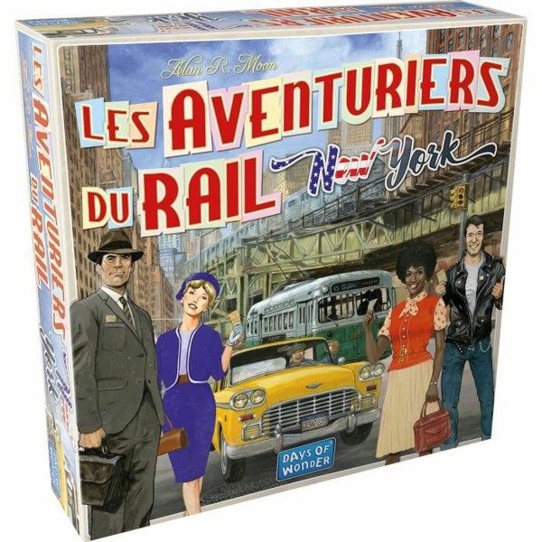 Lautapeli Les Aventuriers du Rail - New York (FR)