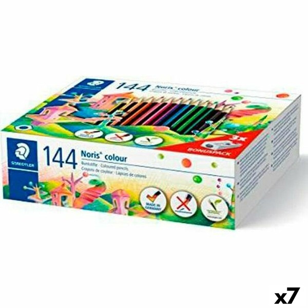 Spalvoti pieštukai Staedtler Noris Colour Wopex Rinkinys (7 vnt.)