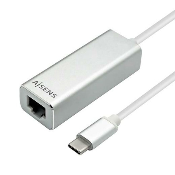 Адаптер USB—Ethernet Aisens A109-0341 USB 3.1 Серебристый 15 cm