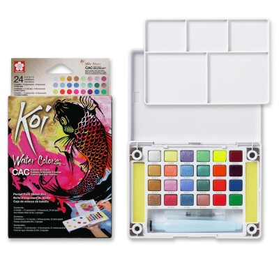 Watercolour paint set...