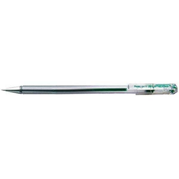 Sulepea Pentel Superb Bk77 Roheline 12 Tükid, osad