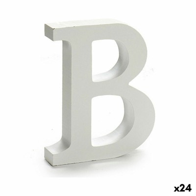 Letter Pincello B White 2 x...