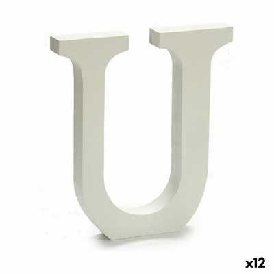 Letter Pincello U White 1,8...