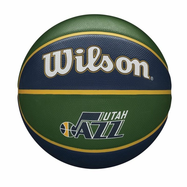 Basketball Ball Wilson NBA Team Tribute Utah Jazz Blue