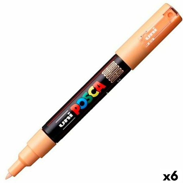 Marker POSCA PC-1M Oranž (6 Ühikut)