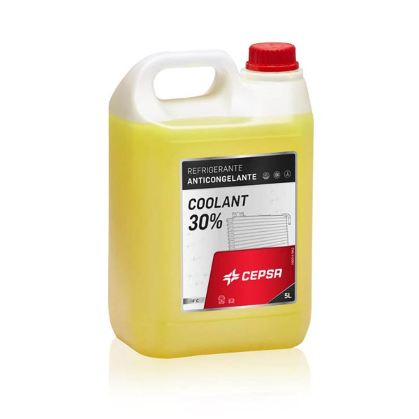 Paplašināšanas sloti Cepsa Coolant 30 % Antifrīzs 5 L