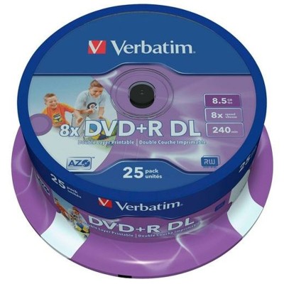 DVD-R Verbatim 25 gb....