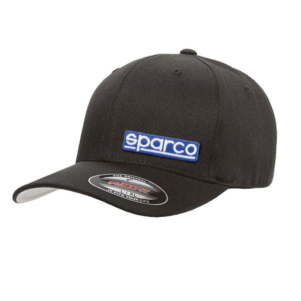 Skrybėlė Sparco FLEXFIT Juoda